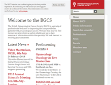Tablet Screenshot of bgcs.org.uk